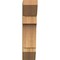 Ekena Millwork Westlake Slat Rough Sawn Bracket, Western Red Cedar, 6"W x 18"D x 26"H BKT06X18X26WTL06RWR - alternate 4